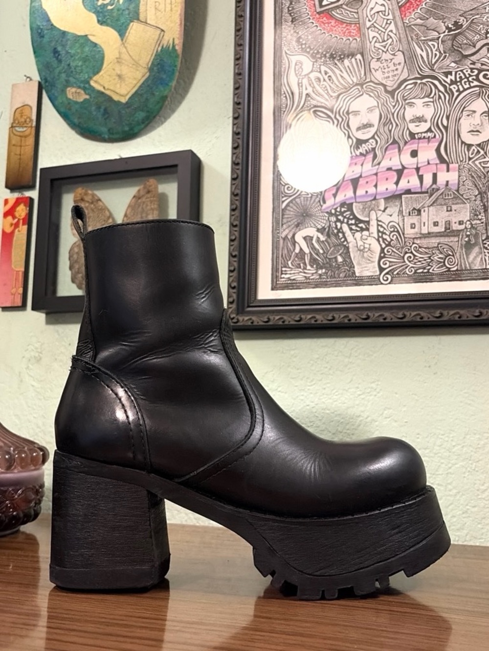 ⚡️Rare Vintage Steve Madden Chunky Platform “Cynthia” Ankle Boots⚡️